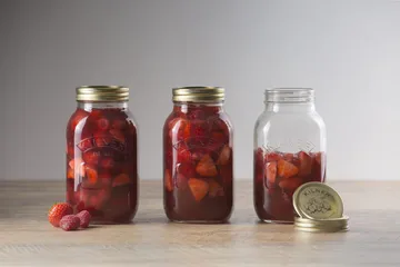 Kilner FRESH spice jars - Clear-grey, 4-pack, 160 ml - Kilner