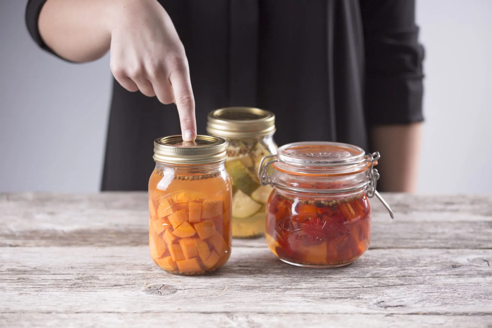 Kilner FRESH storage jar, Clear gray, 3.5 L Kilner
