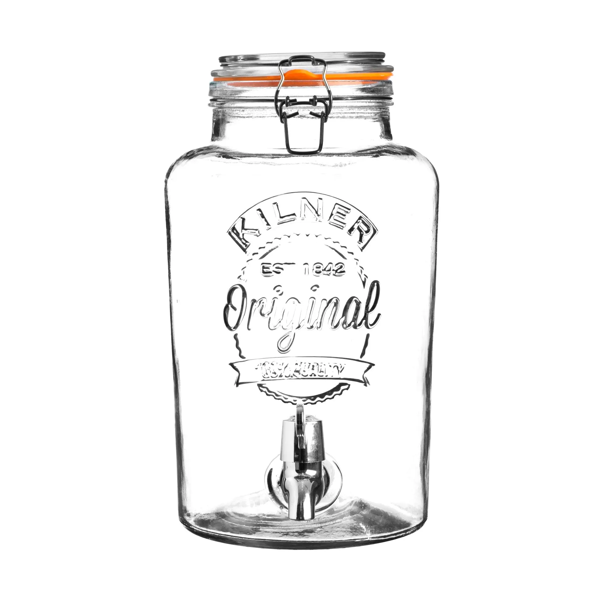 Kilner glass container with tap 5 L, Transparent Kilner