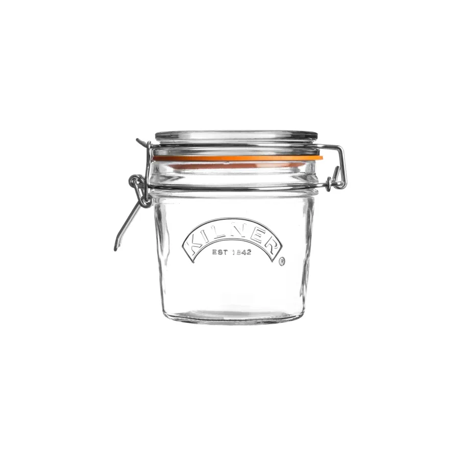 Kilner round jar with clamp, Clear, 1 L Kilner