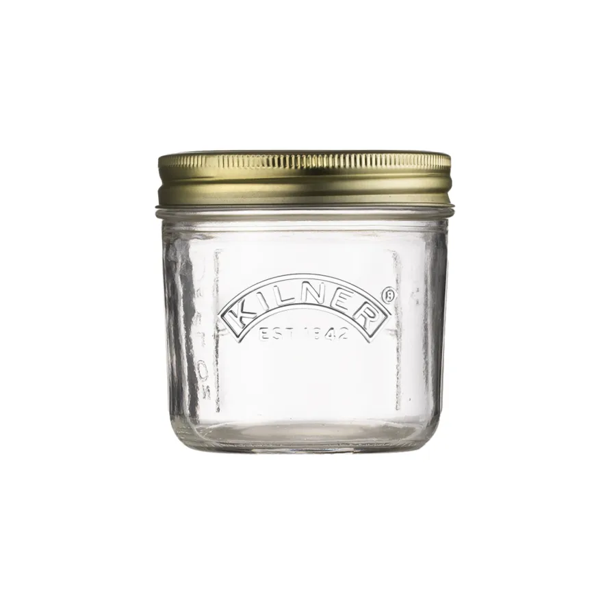 Kilner round jar with clamp, Clear, 125 ml Kilner