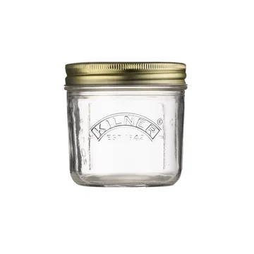 Kilner round jar with clamp - Clear, 125 ml - Kilner