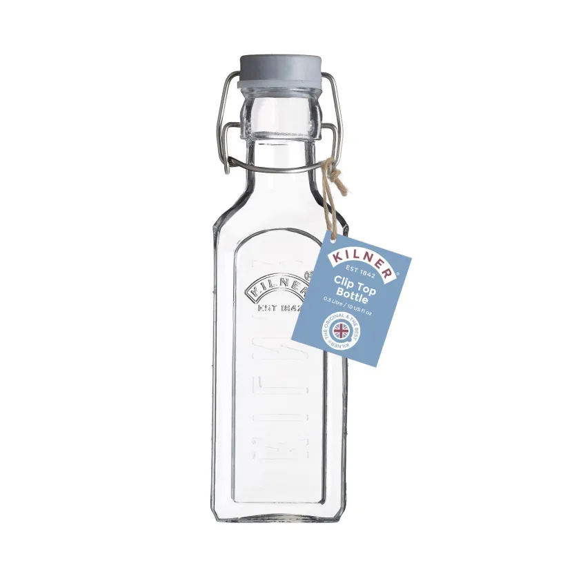 Kilner round jar with clamp, Clear, 2 L Kilner