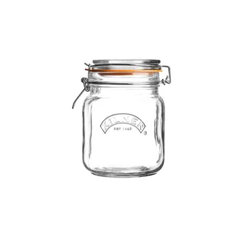 Kilner round preserving jar - Clear-gold, 0.5 L - Kilner