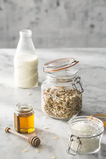 Kilner round preserving jar - Clear-gold, 0.5 L - Kilner