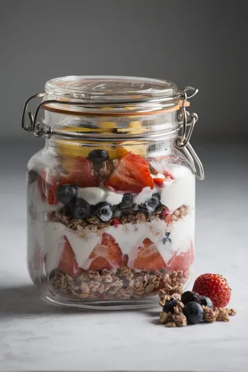 Kilner round preserving jar - Clear-gold, 0.5 L - Kilner