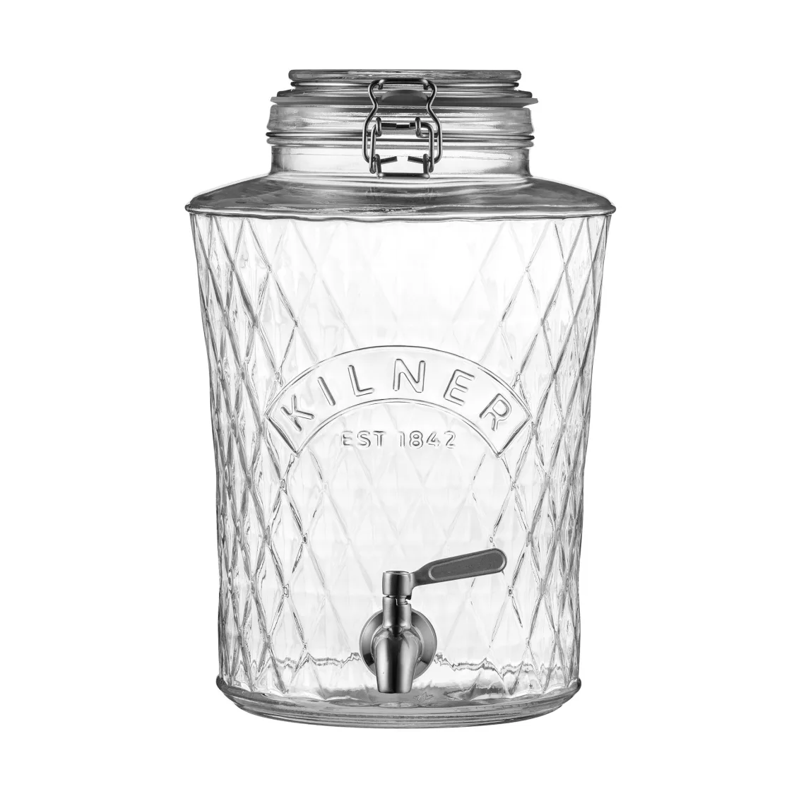 Kilner sieve jar set, Clear-stainless steel, 0.5 L Kilner