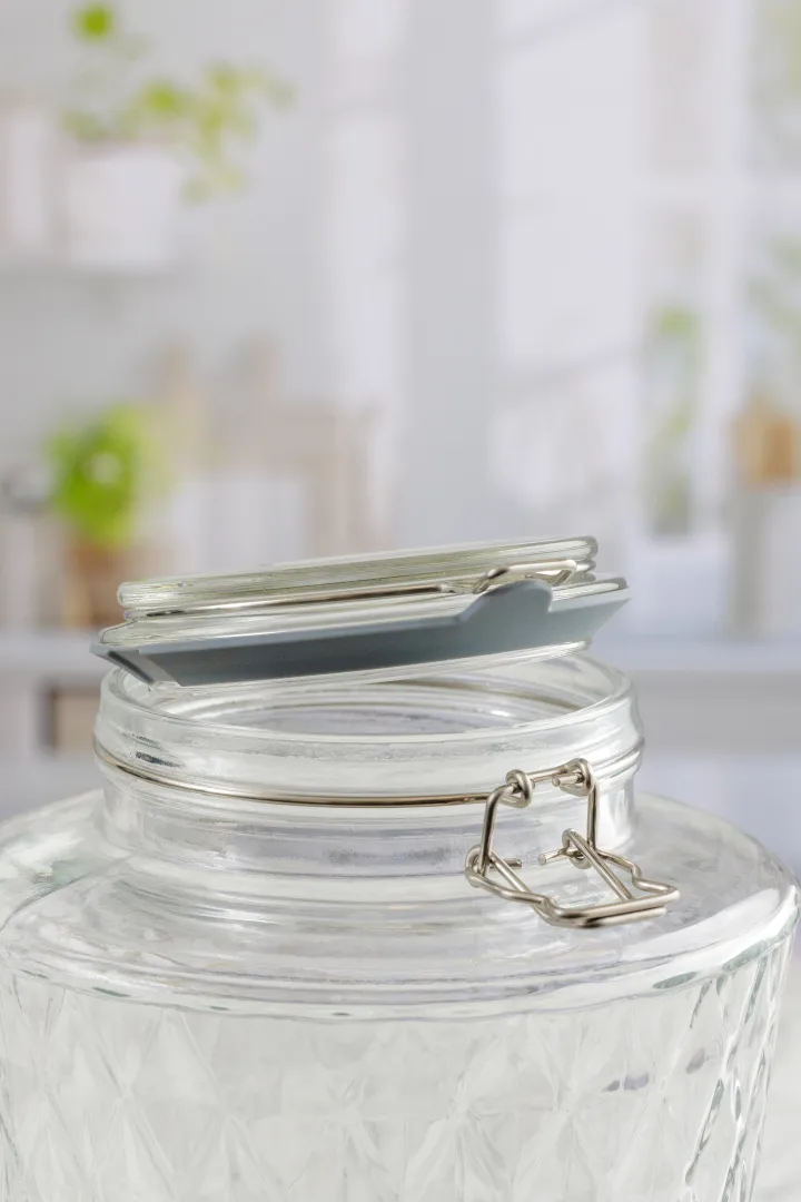 Kilner sieve jar set, Clear-stainless steel, 0.5 L Kilner