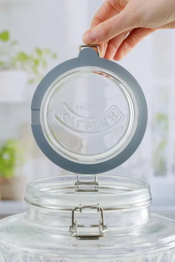 Kilner sieve jar set - Clear-stainless steel, 0.5 L - Kilner