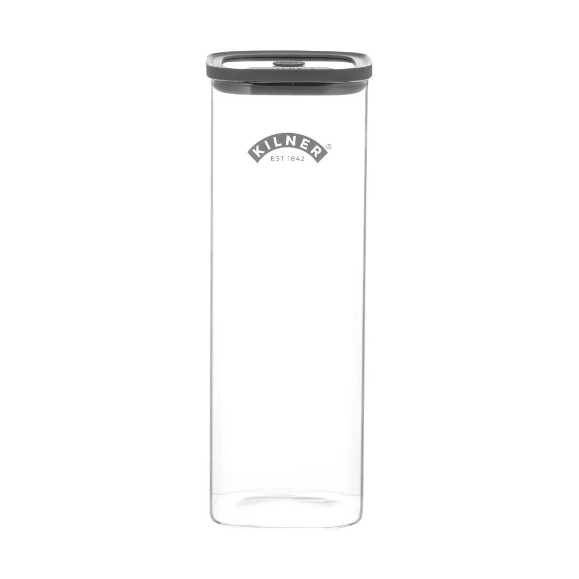 Kilner square clip top jar, Clear, 1 L Kilner