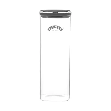 Kilner square clip top jar - Clear, 1 L - Kilner