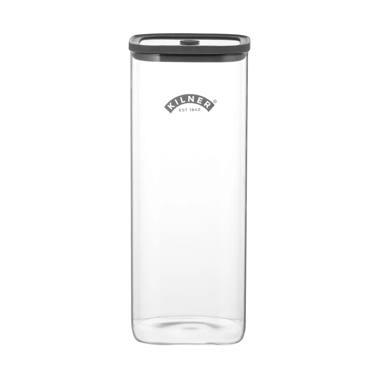 Kilner square clip top jar, Clear, 1.5 L Kilner