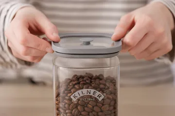 Kilner square clip top jar - Clear, 1.5 L - Kilner
