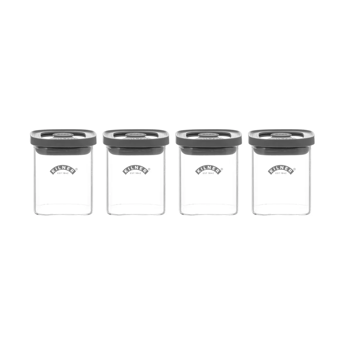 Kilner square clip top jar, Clear, 2 L Kilner