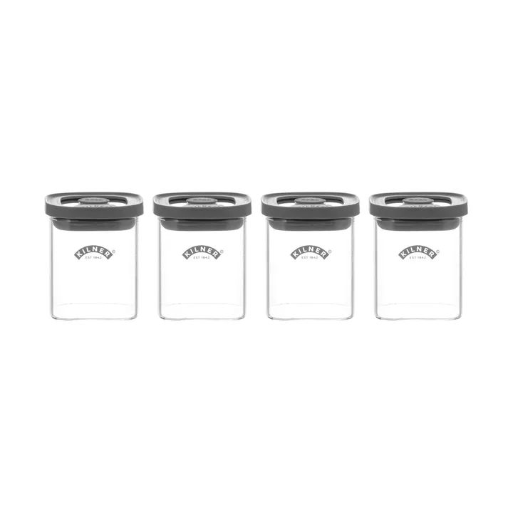 Kilner square clip top jar - Clear, 2 L - Kilner