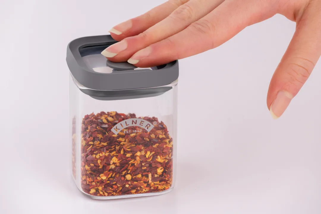 Kilner square clip top jar, Clear, 2 L Kilner