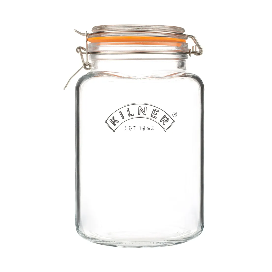 Kilner WIDE preserving jar, Clear-gold, 0.5 L Kilner