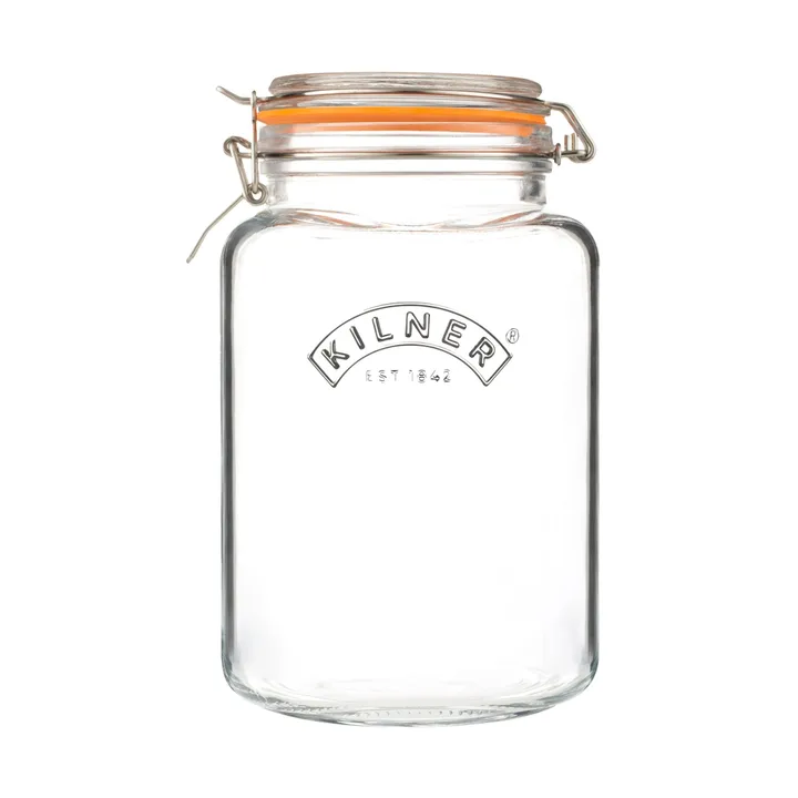 Kilner WIDE preserving jar - Clear-gold, 0.5 L - Kilner