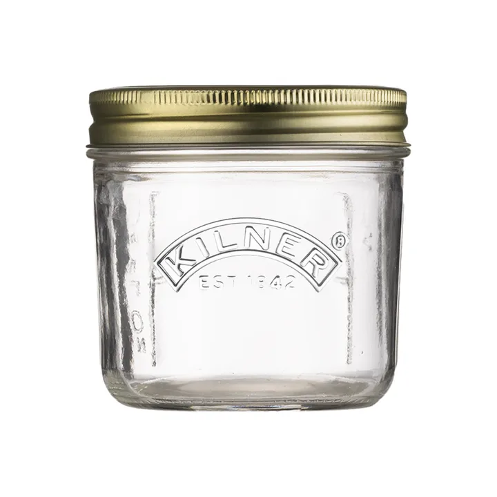 Kilner WIDE preserving jar - Clear-gold, 200 ml - Kilner
