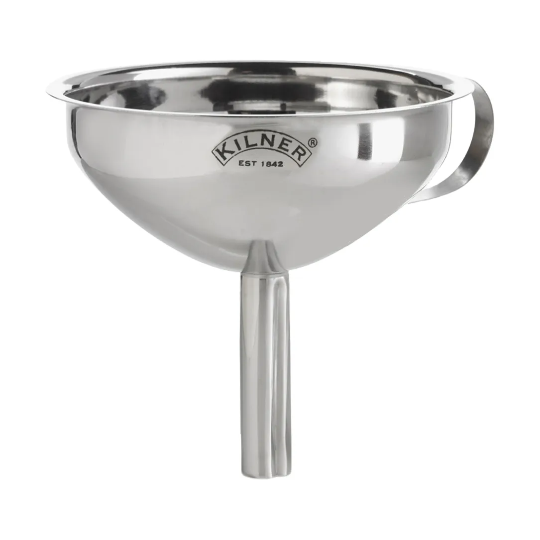 Kilner Refill Funnel for bottles o11,5 cm | Scandinavian Design | Colanders, sieves & funnels | Silver-coloured