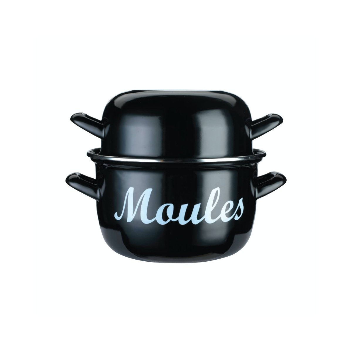 Kitchen Craft Mussel Stew o18 cm | Scandinavian Design | Cooking pots & Casserole dishes | Black