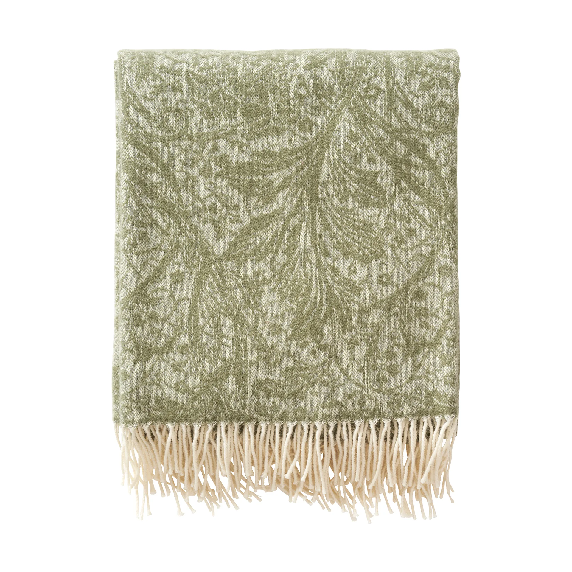 Arcadia throw 130x180 cm, Olive Klippan Yllefabrik