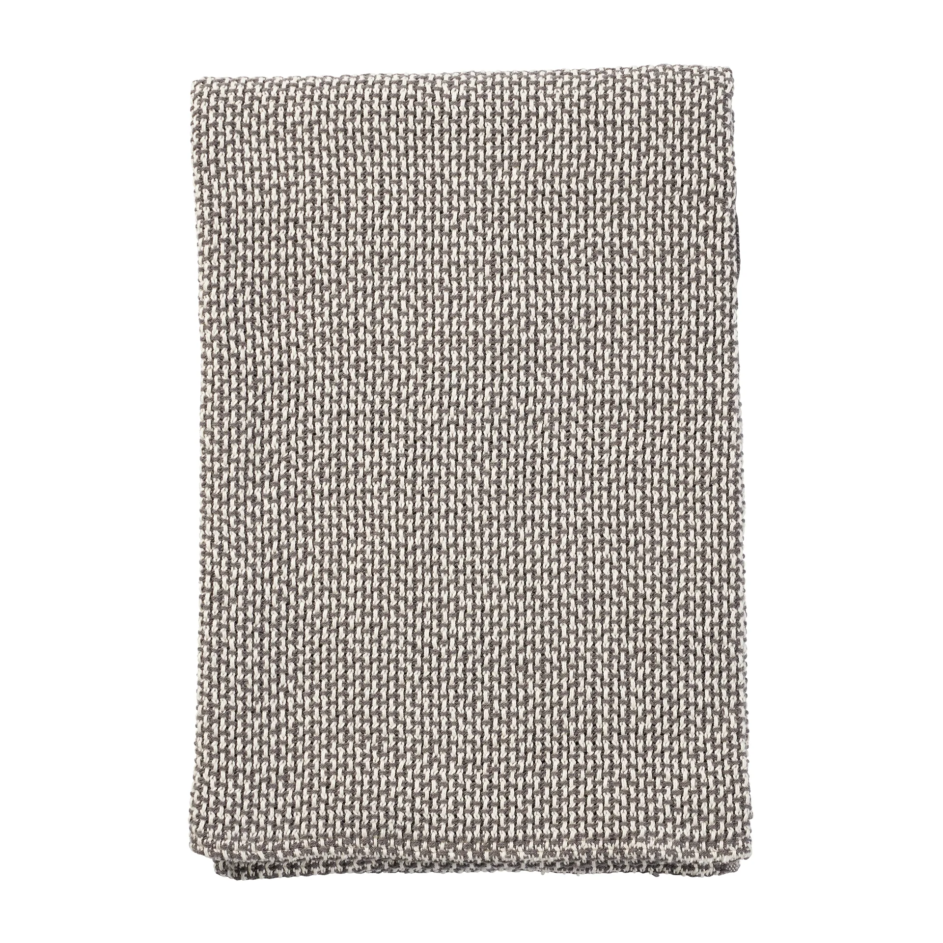 Basket cotton blanket 130x180 cm, Grey Klippan Yllefabrik