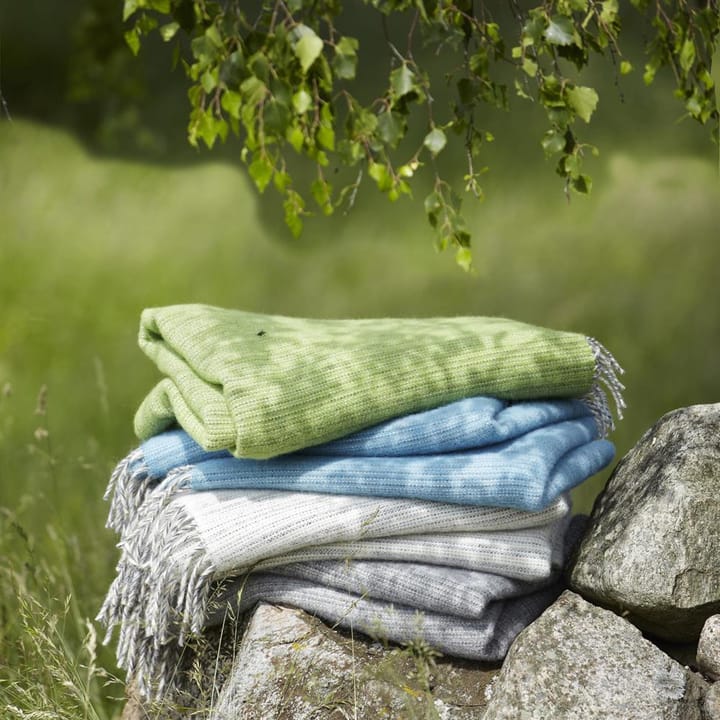 Björk wool throw, Nature Klippan Yllefabrik