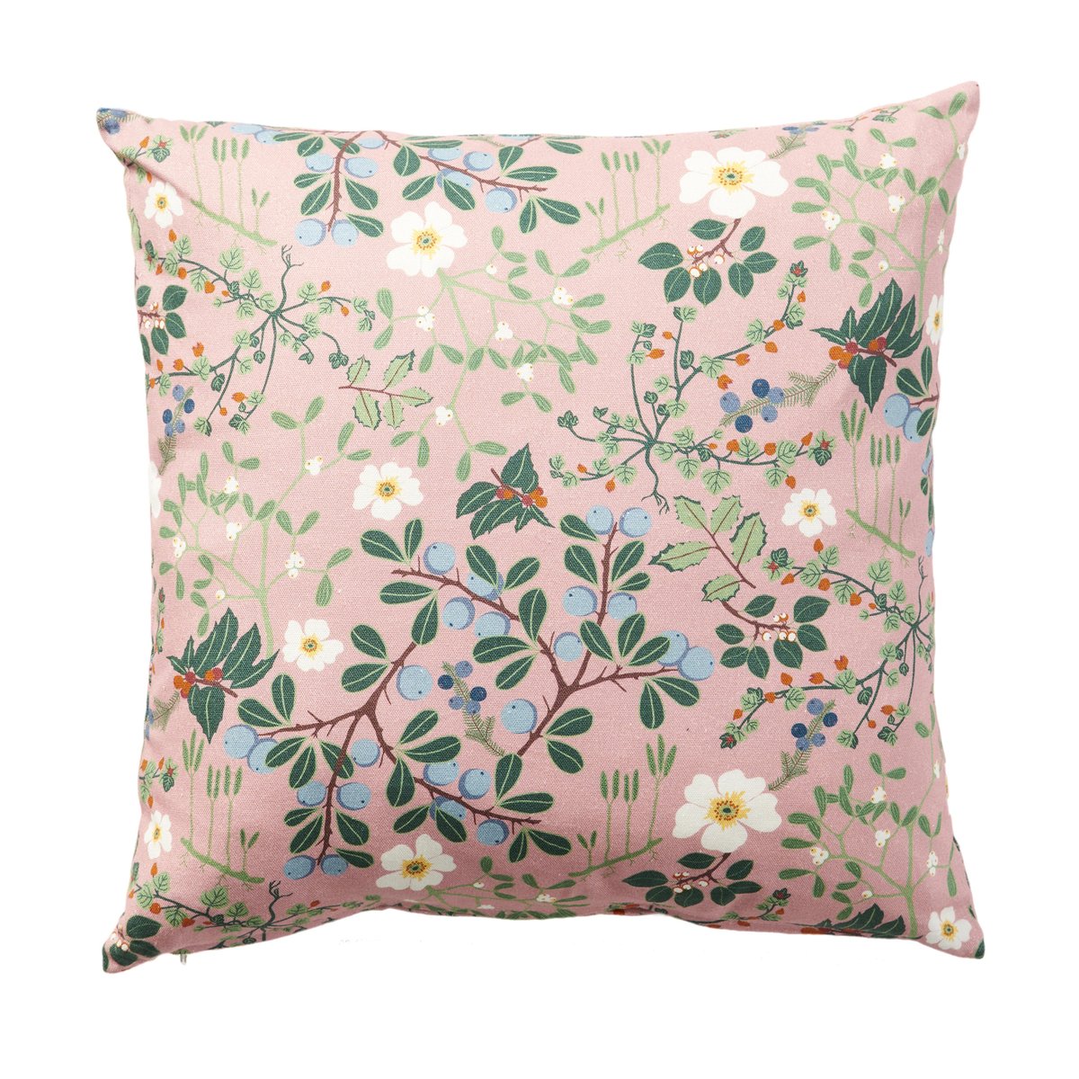 Klippan Yllefabrik Blackthorn cushion cover pink | Scandinavian Design | Cushion covers | Pink