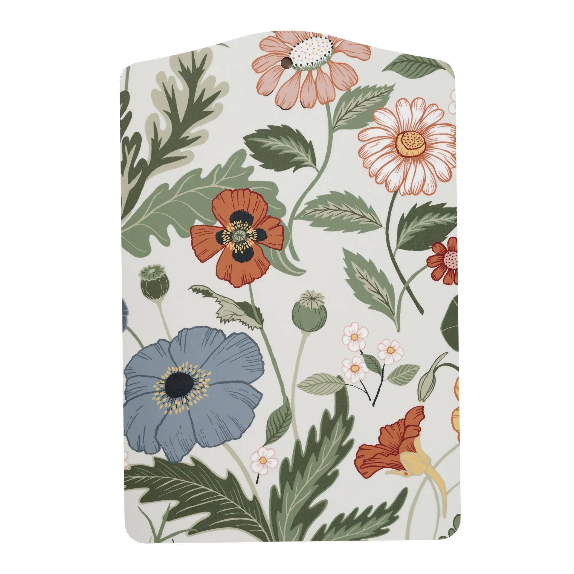 Bloom cutting board 19x29 cm, Creme Klippan Yllefabrik