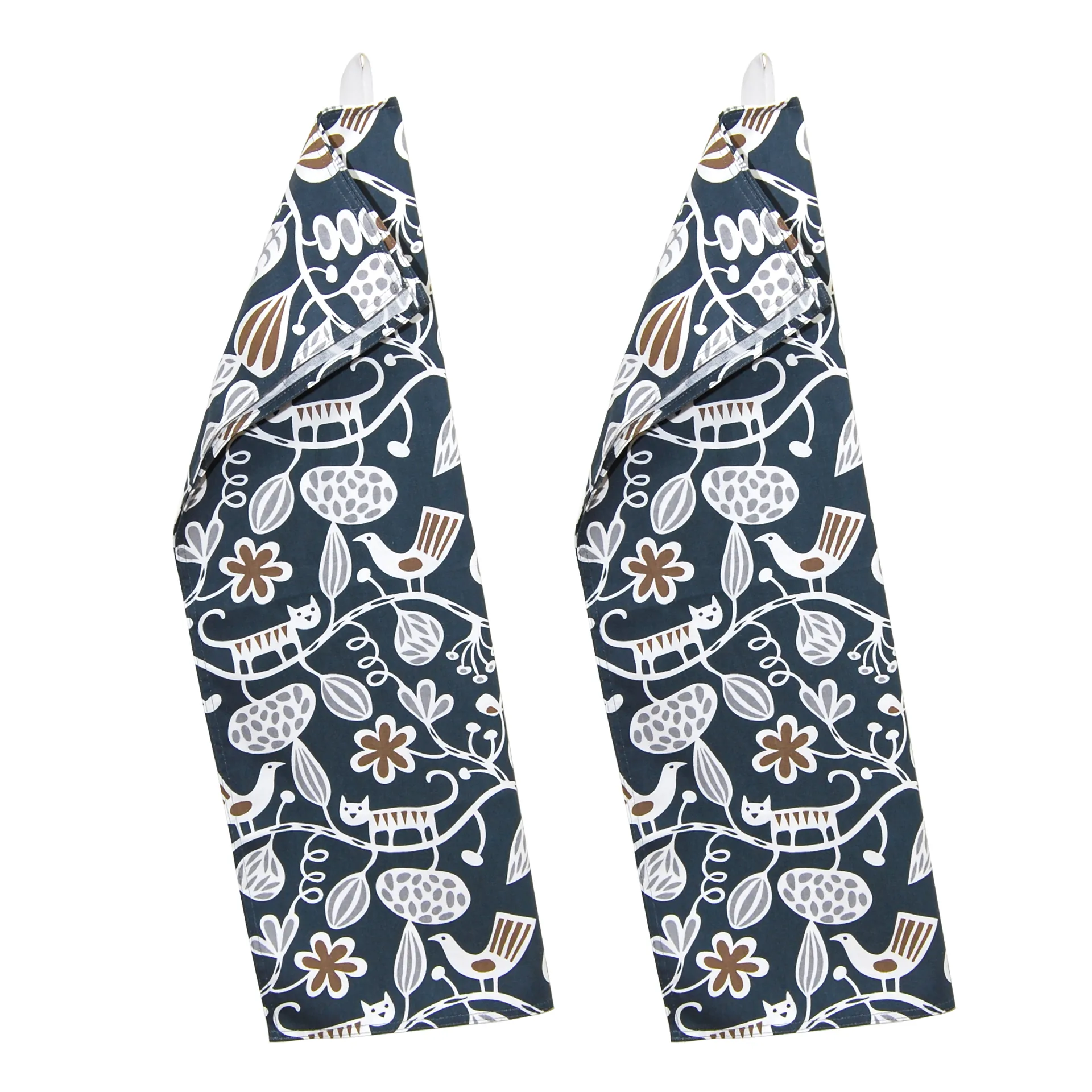 Botanical garden kitchen towel 2-pack, multi Klippan Yllefabrik
