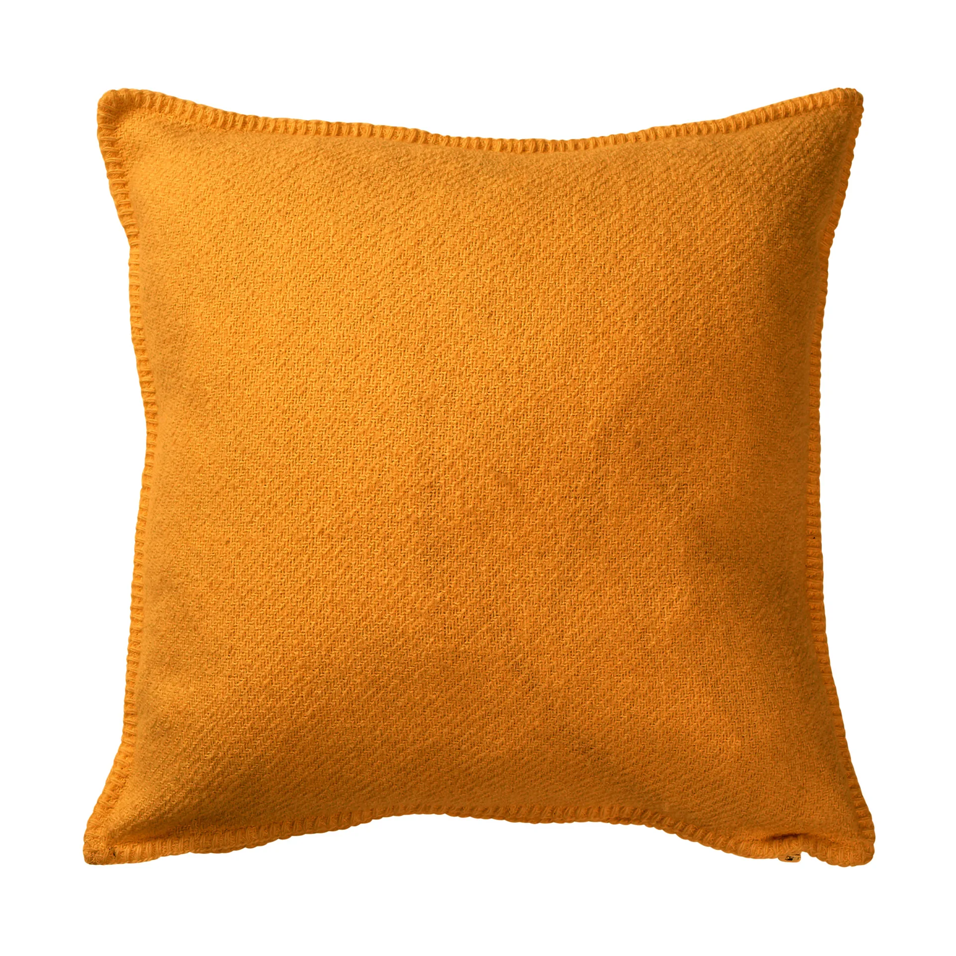 Bouclé cushion cover 45x45 cm, Ochre Klippan Yllefabrik