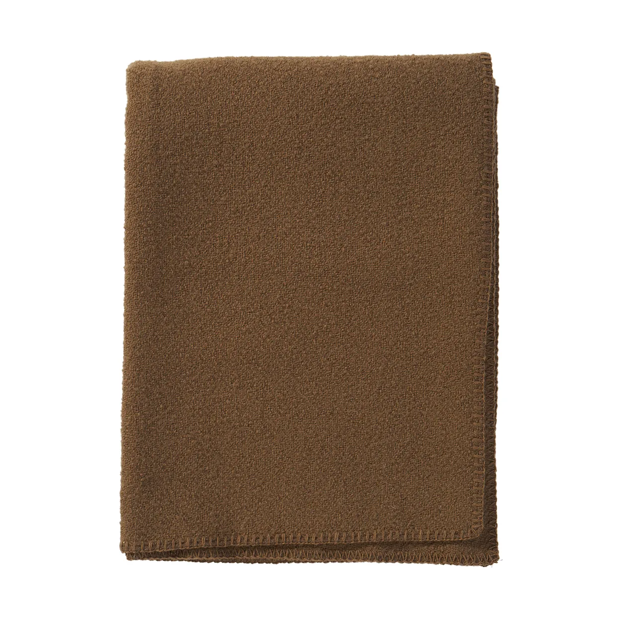 Klippan Yllefabrik Bouclé wool throw 140x200 cm Mocha mousse