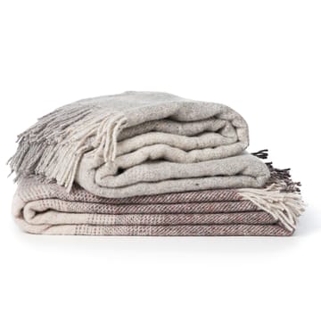 Burst wool throw - grey - Klippan Yllefabrik