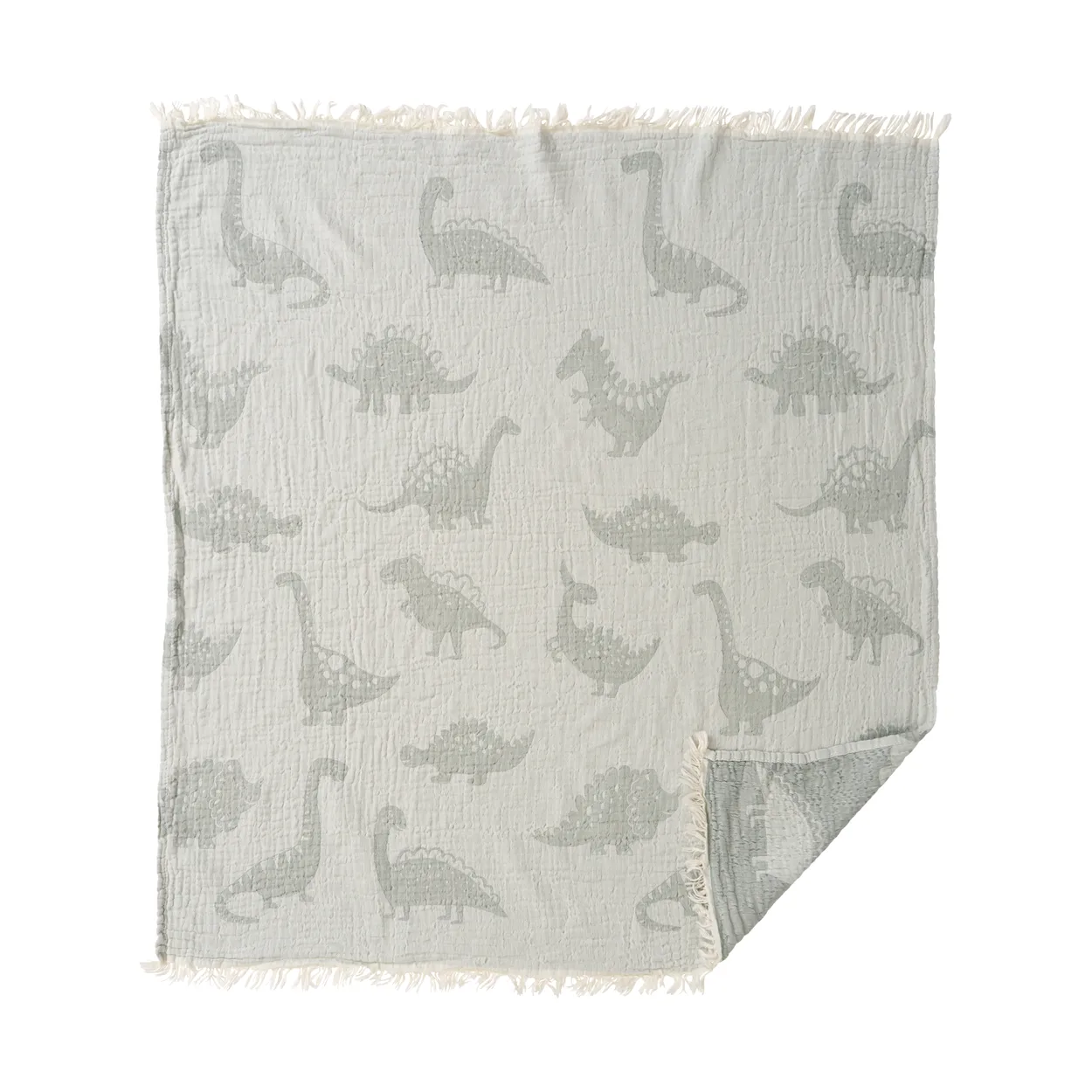 Klippan Yllefabrik Dino blanket 75x90 cm Beige | Scandinavian Design | Cotton blankets & throws | Beige