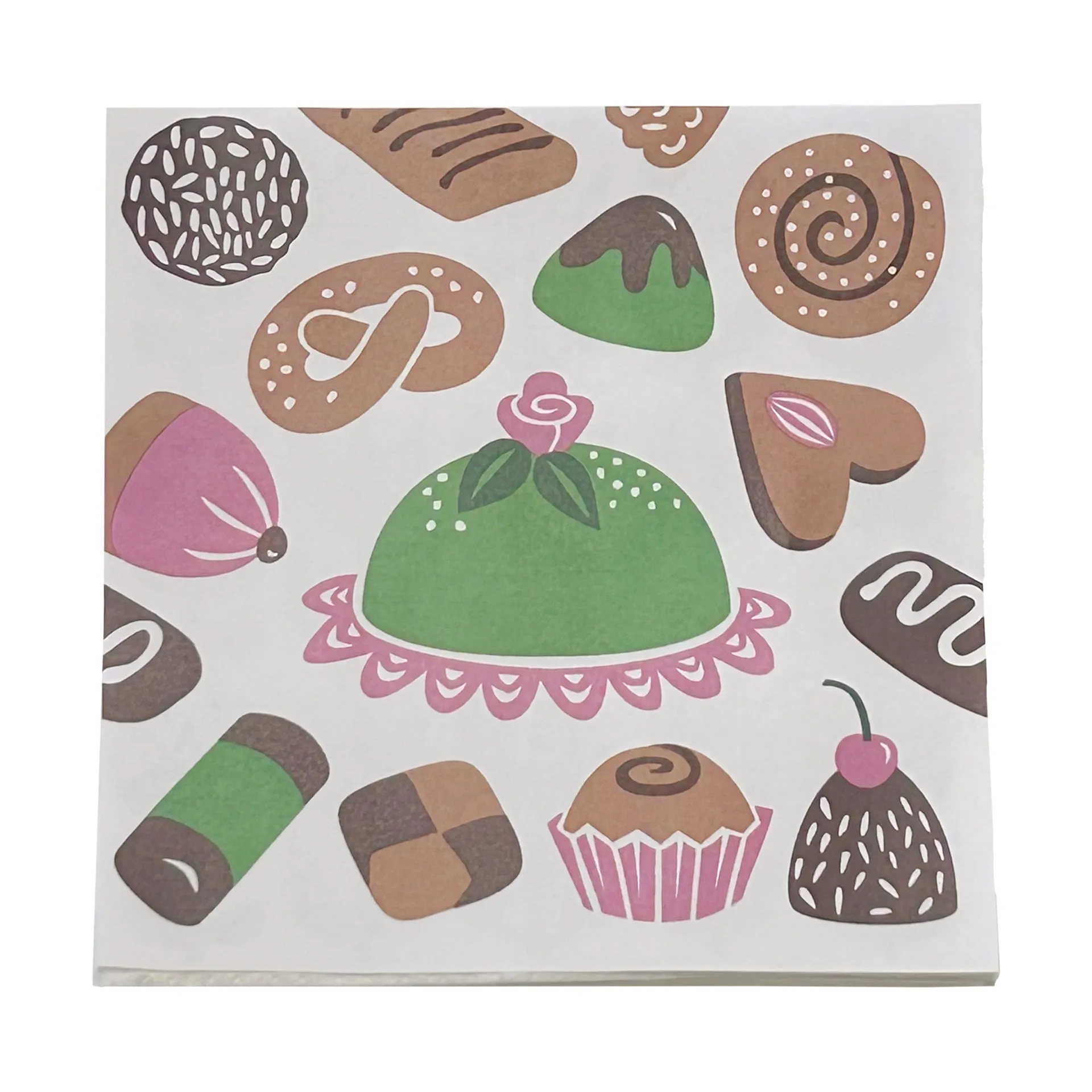 Fika paper napkins 20-pack, 33x33 cm Klippan Yllefabrik