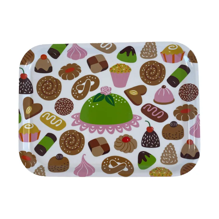 Fika serving tray - 20x27 cm - Klippan Yllefabrik