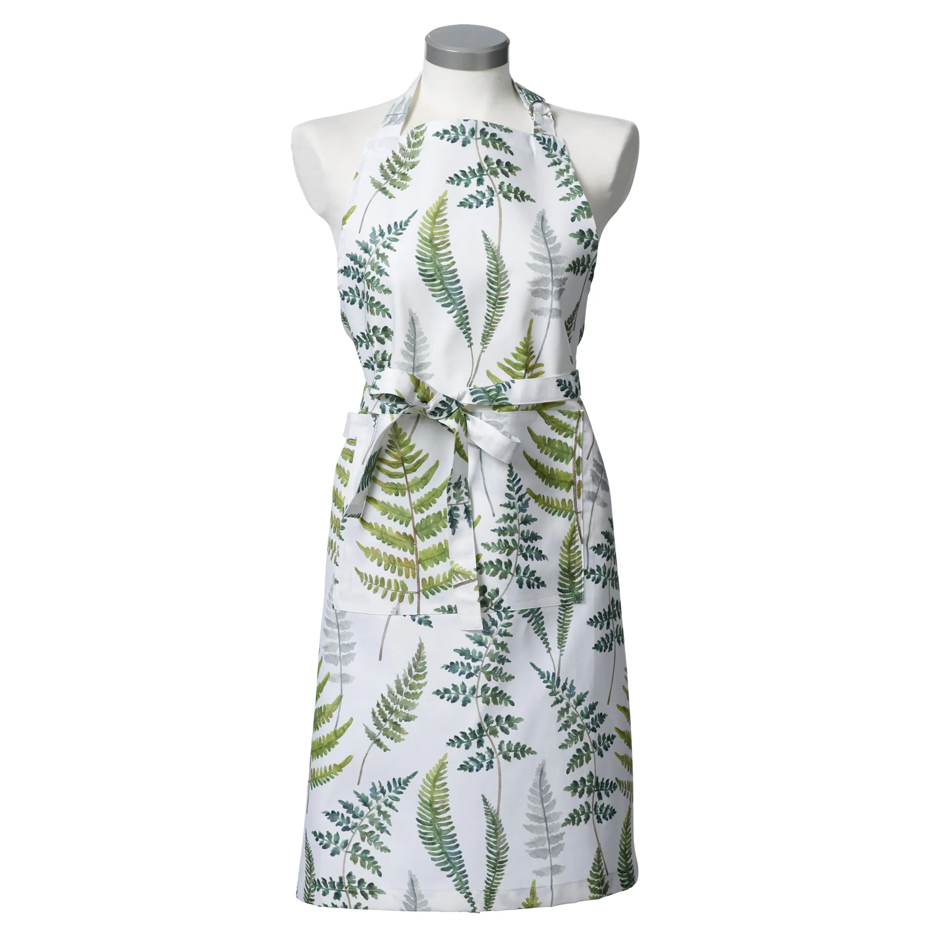 Fräken apron, white Klippan Yllefabrik