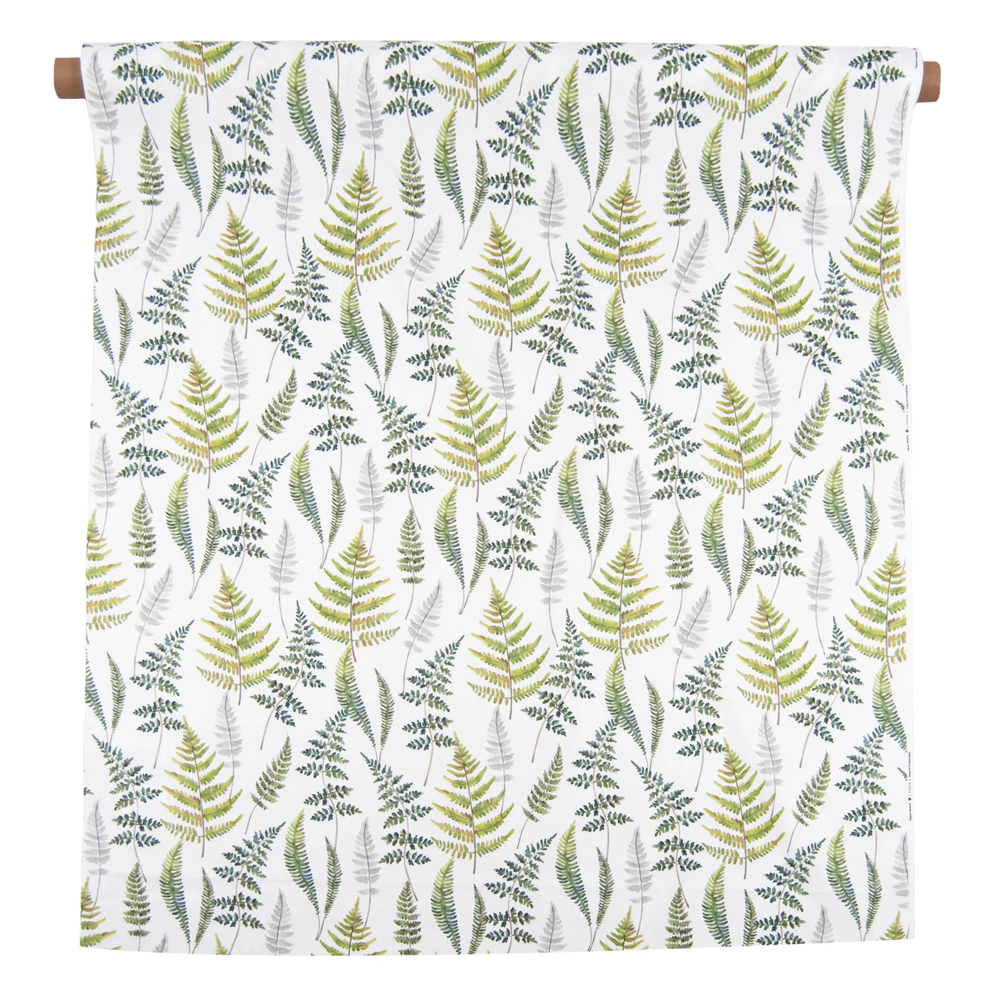 Fräken fabric, white Klippan Yllefabrik