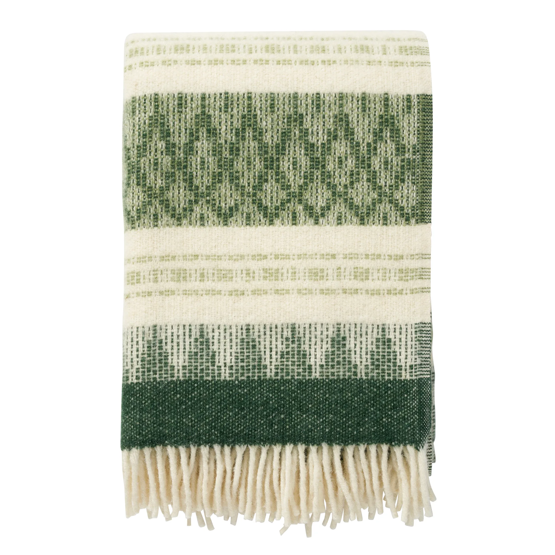 Freja wool throw, Wood Klippan Yllefabrik