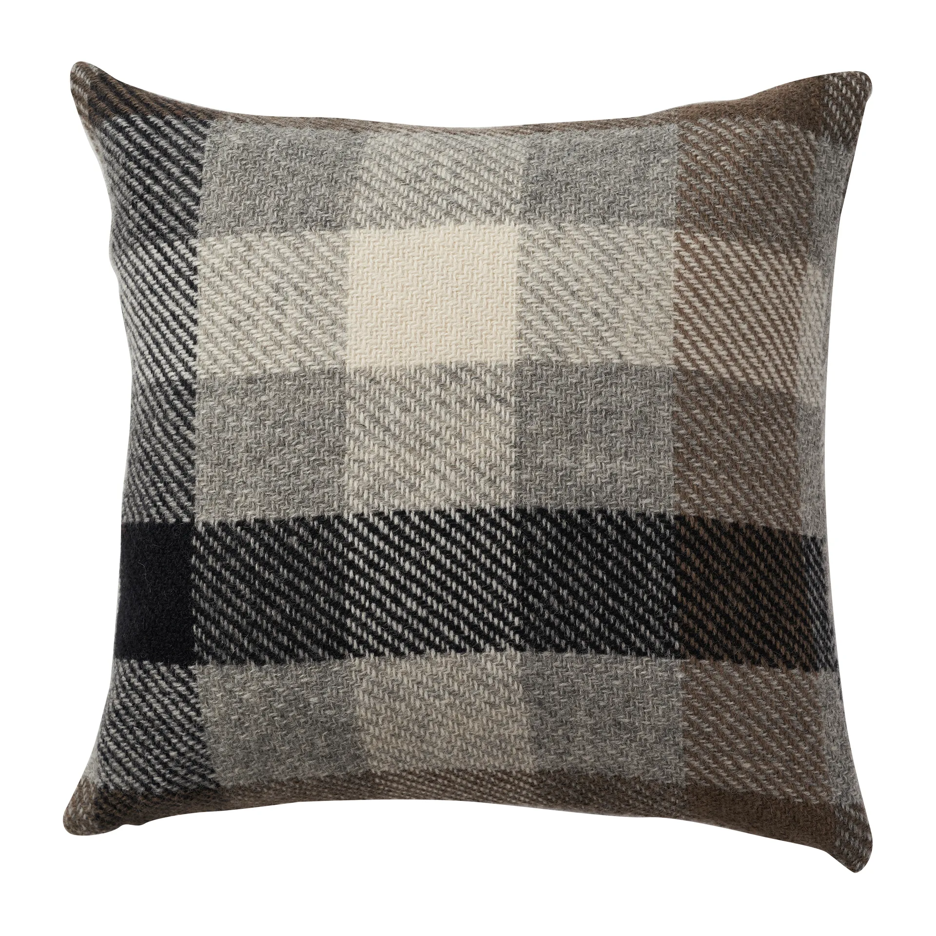 Gotland cushion cover 45x45 cm, Multi-grey Klippan Yllefabrik