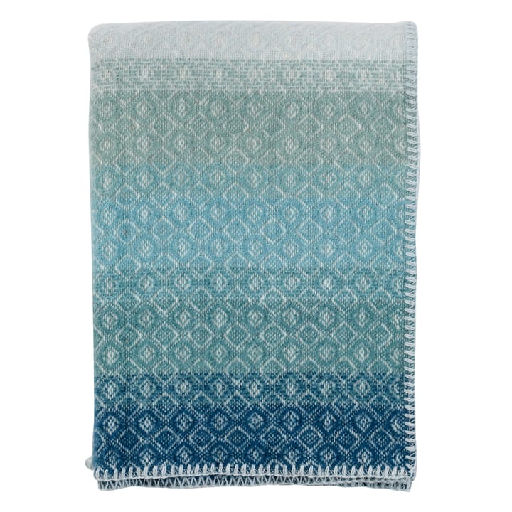 Havanna baby blanket 90x130 cm - aqua multi - Klippan Yllefabrik