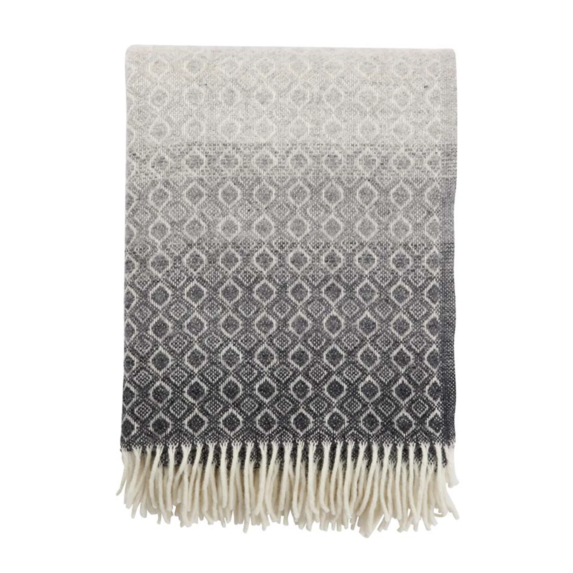 Havanna wool throw, nature Klippan Yllefabrik