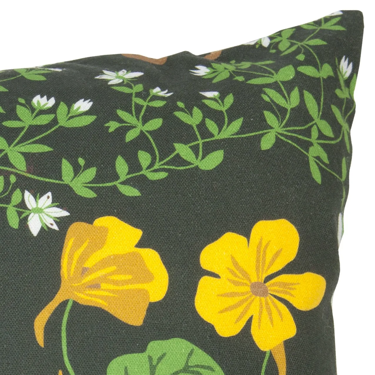 Leksand cushion cover, green Klippan Yllefabrik