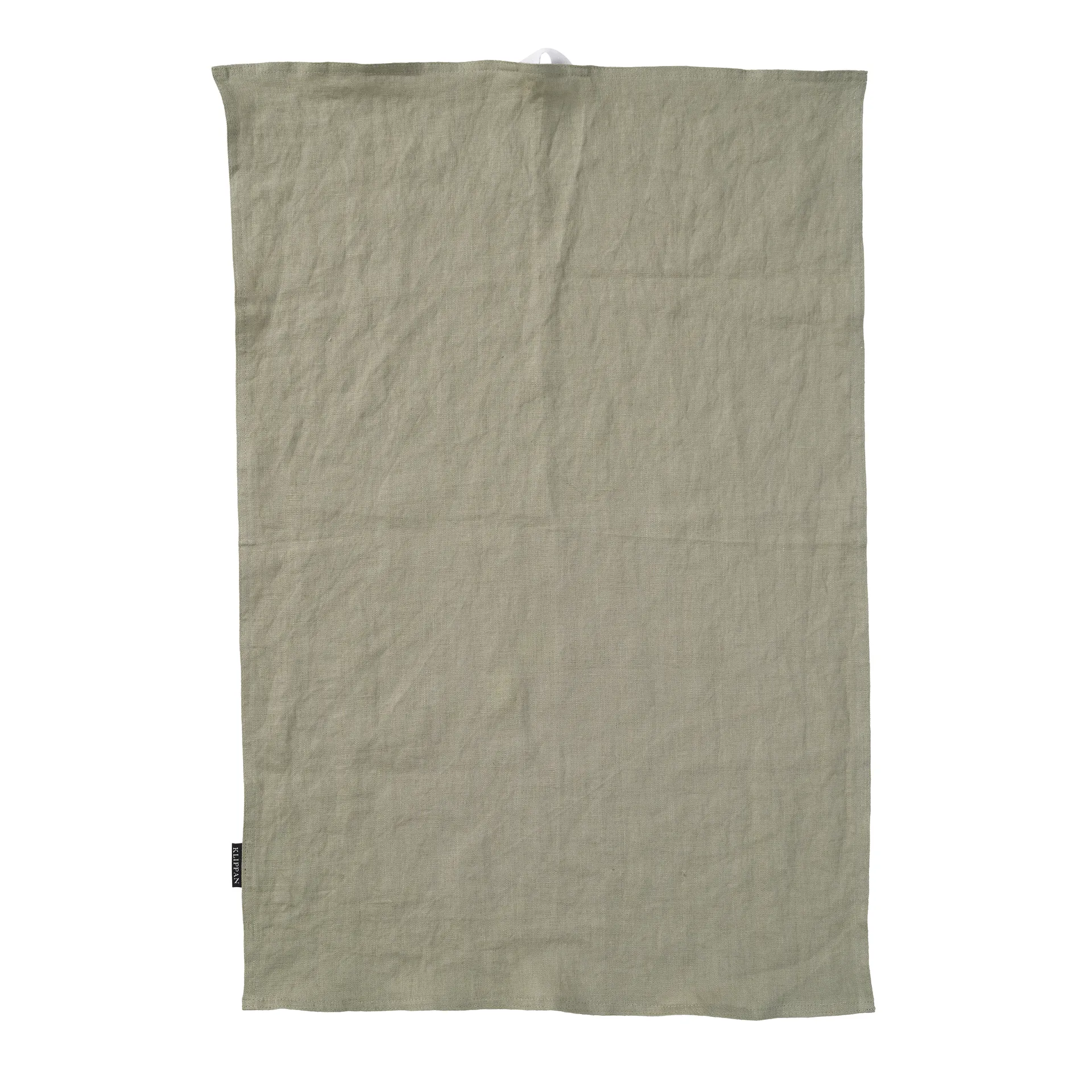 Linn kitchen towel, green Klippan Yllefabrik
