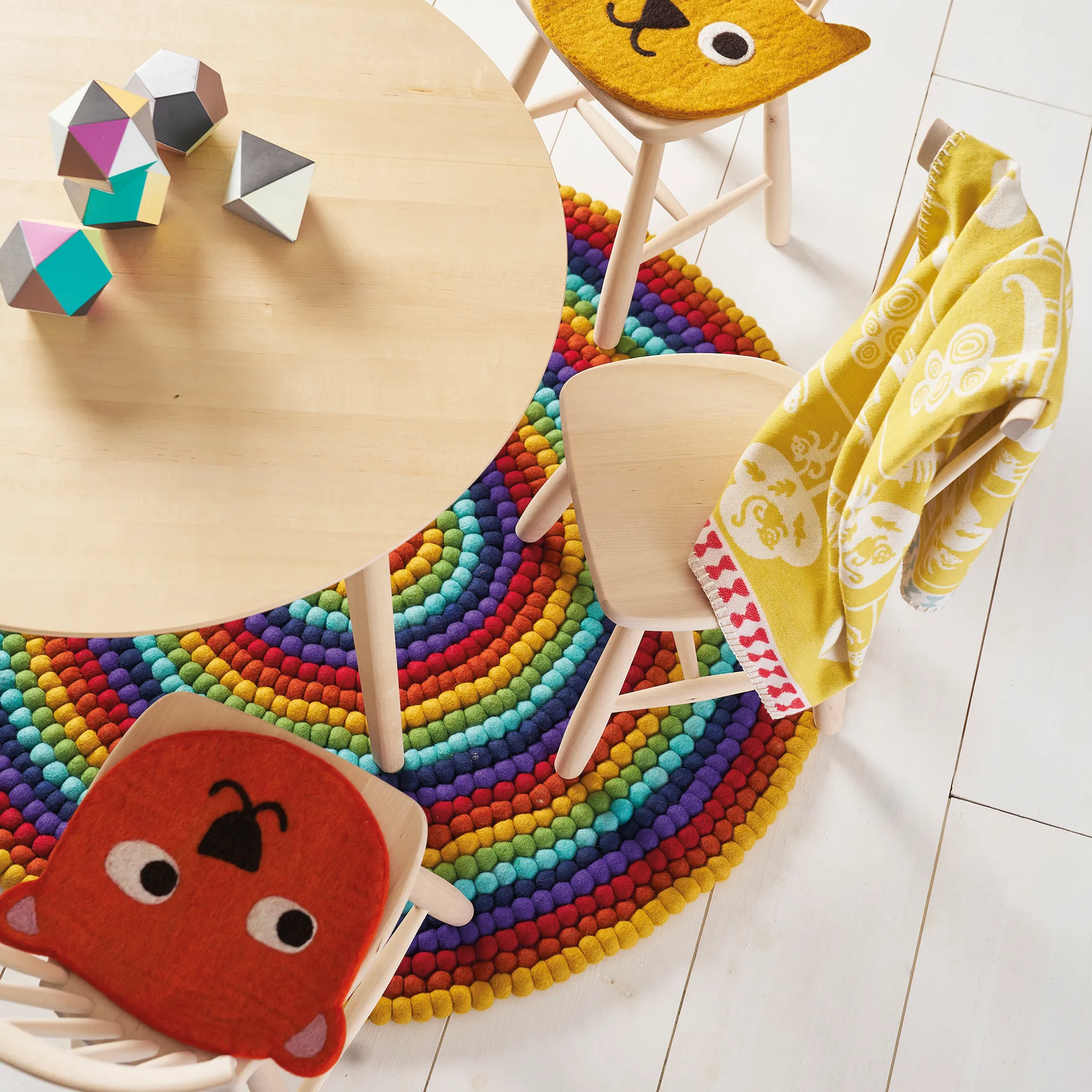 Little Bear seat cushion, orange Klippan Yllefabrik