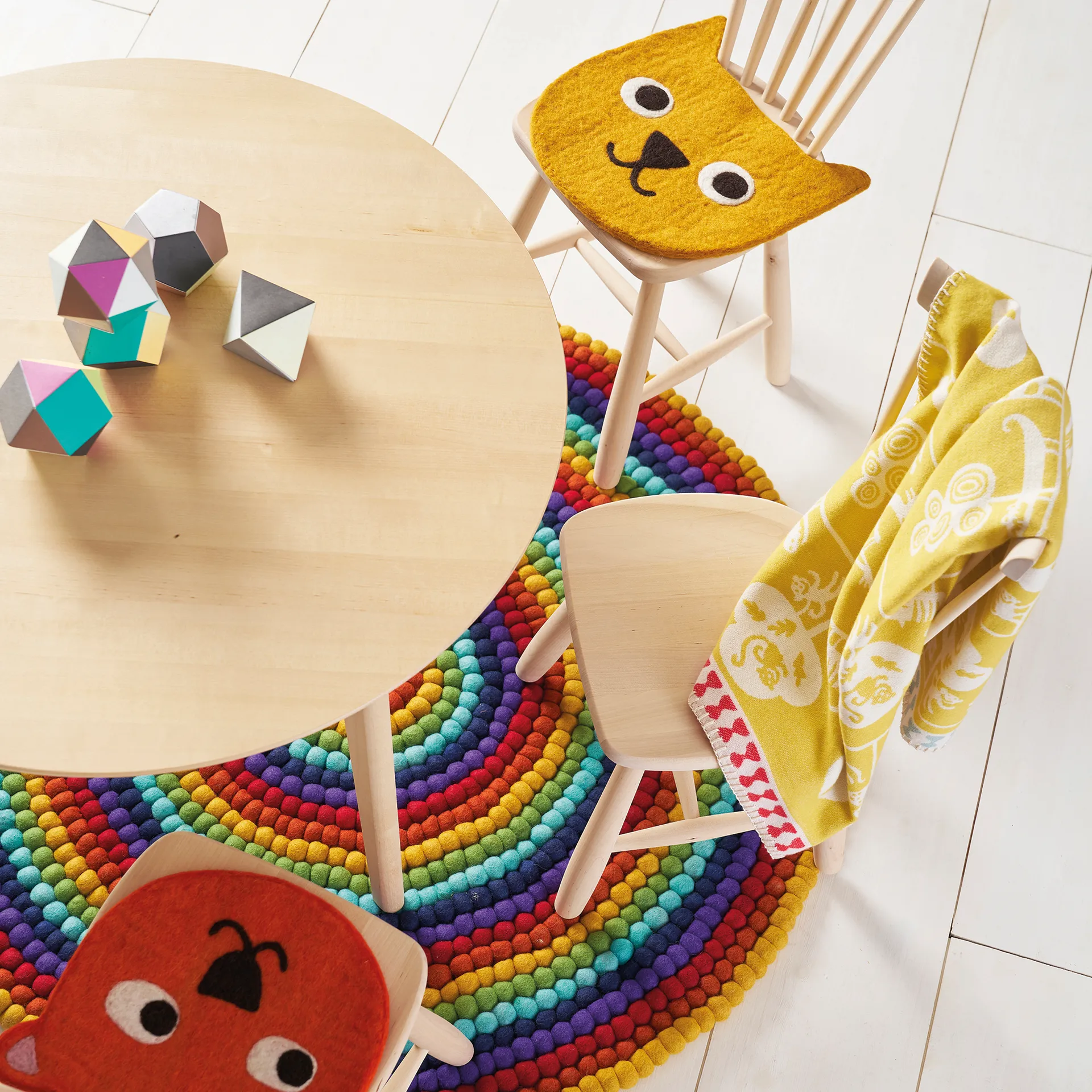 Little Bear seat cushion, yellow Klippan Yllefabrik