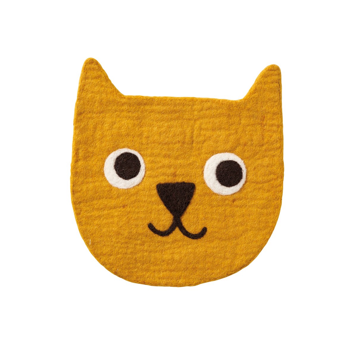 Klippan Yllefabrik Little Bear seat cushion yellow | Scandinavian Design | Children's room accessories | Yellow