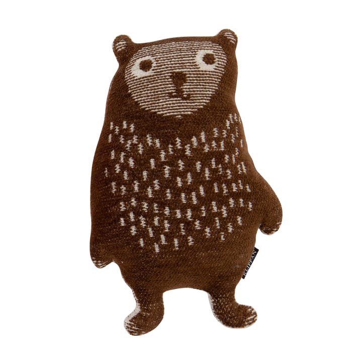Little bear stuffed animal - brown - Klippan Yllefabrik