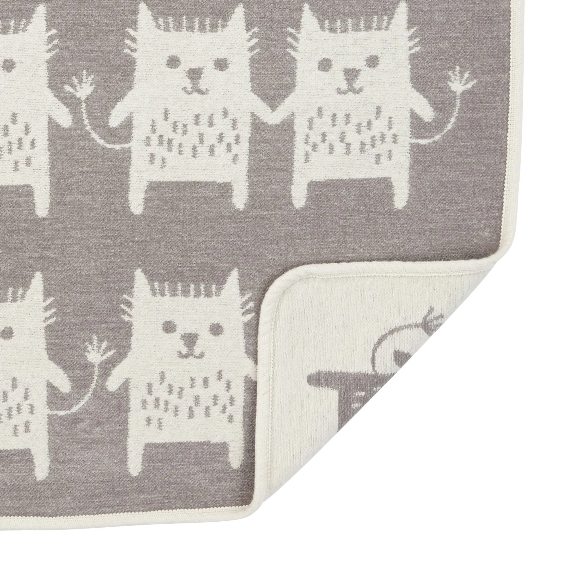 Little me chenille blanket, grey Klippan Yllefabrik